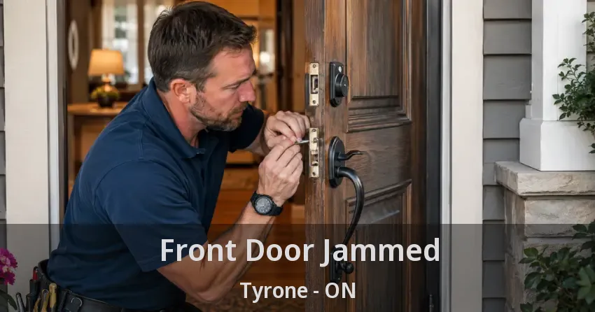 Front Door Jammed Tyrone - ON