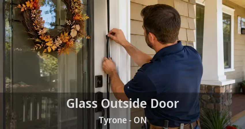 Glass Outside Door Tyrone - ON