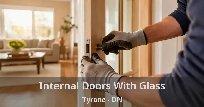 Internal Doors With Glass Tyrone - ON