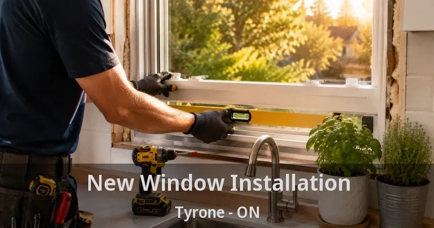 New Window Installation Tyrone - ON