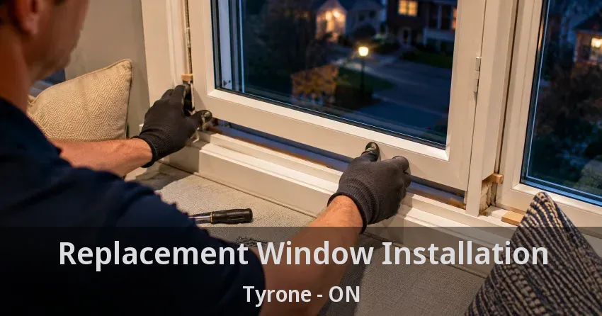 Replacement Window Installation Tyrone - ON