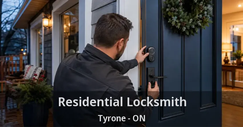 Residential Locksmith Tyrone - ON