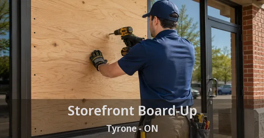 Storefront Board-Up Tyrone - ON