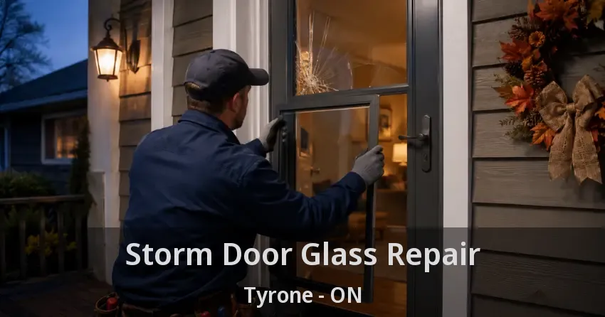 Storm Door Glass Repair Tyrone - ON