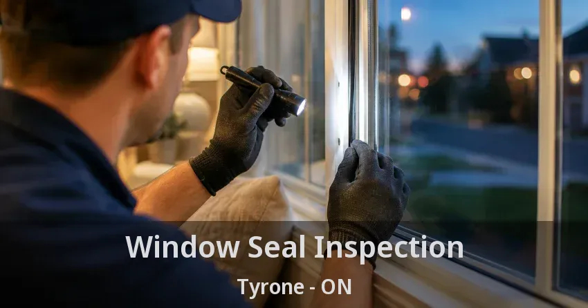 Window Seal Inspection Tyrone - ON