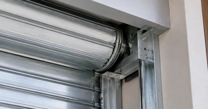 automatic storefront door technician servicing motor and sensor in Tyrone