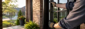 Glass Panel Door Tyrone