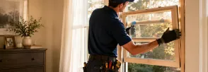 Wood Window Installation Tyrone