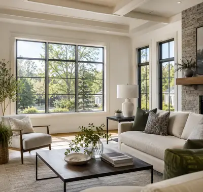 Completed interior project by Windows & Doors Tyrone